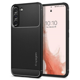 Etui Spigen Rugged Armor do Galaxy S22 czarny/matte black