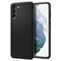 Etui Spigen Liquid Air do Galaxy S21, czarny matowy