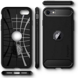 Etui Spigen Rugged Armor do iPhone 7/8/SE2020/SE 2022 czarny/black