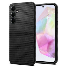 Etui Spigen Liquid Air do Galaxy A35 5G, czarny matowy