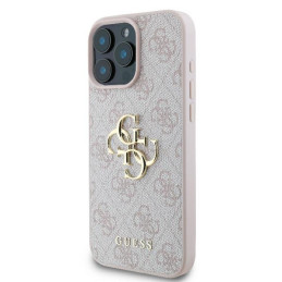 Etui Guess 4G Big Logo do iPhone 16 Pro Max, różowe/pink