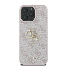 Etui Guess 4G Big Logo do iPhone 16 Pro Max, różowe/pink