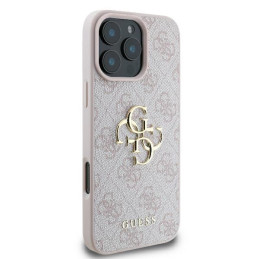 Etui Guess 4G Big Logo do iPhone 16 Pro Max, różowe/pink