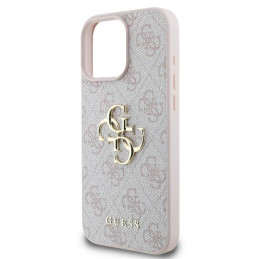 Etui Guess 4G Big Logo do iPhone 16 Pro Max, różowe/pink