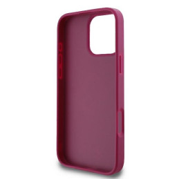 Etui Guess Fixed Glitter Big 4G do iPhone 16 Pro Max, fioletowy/purple