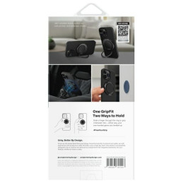 Etui UNIQ Keva Air MagSafe do iPhone 16 Pro Max, czarne