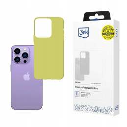 Etui 3MK Matt Case do iPhone 14 Pro Max, limonka/lime