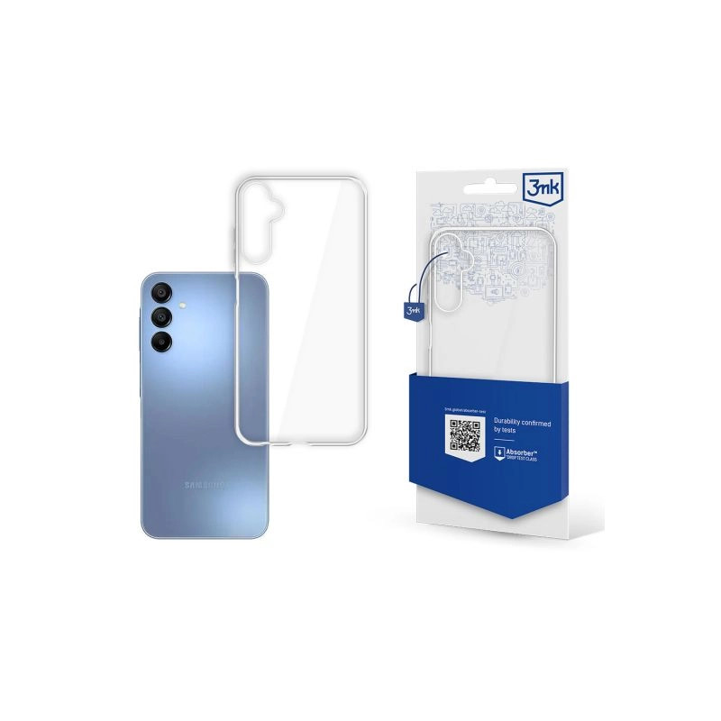 Etui 3MK Clear Case do Galaxy A15 5G, przezroczyste
