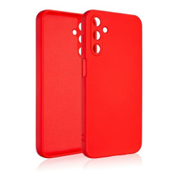 Etui Beline Silicone do Galaxy A15 czerwone