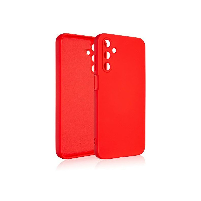 Etui Beline Silicone do Galaxy A15 czerwone