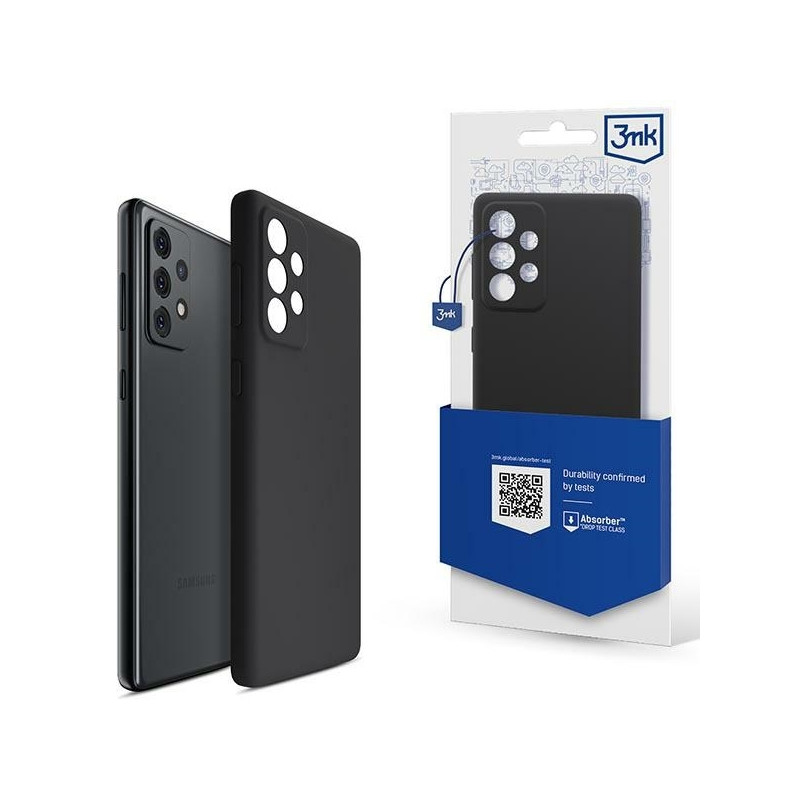 Etui 3MK Silicone Case do Galaxy A33 5G, czarne