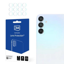 Szkło na obiektyw aparatu 3mk Lens Protection do Samsung Galaxy A15 5G, 4szt