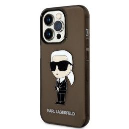 Etui Karl Lagerfeld Ikonik Karl Lagerfeld do iPhone 14 Pro Max, czarne
