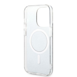 Zestaw Guess 4G Print MagSafe Etui + Ładowarka do iPhone 14 Pro Max, czarne