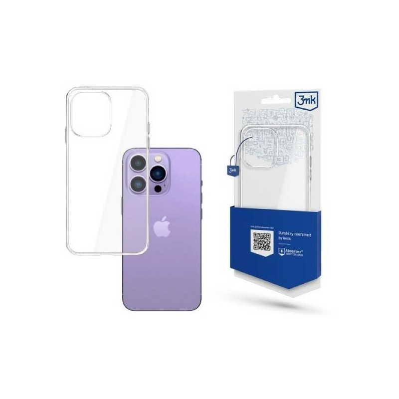 Etui 3MK Clear Case do iPhone 14 Pro, przezroczyste