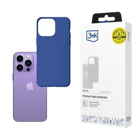 Etui 3MK Matt Case do iPhone 14 Pro, jagoda