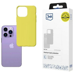Etui 3MK Matt Case do iPhone 14 Pro, limonka