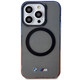 Etui BMW Gradient Bumper MagSafe do iPhone 14 Pro, szary/grey