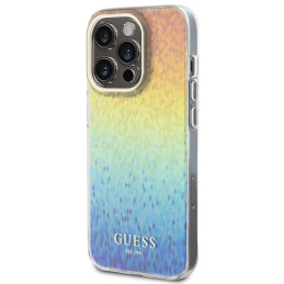 Etui Guess IML Faceted Mirror Disco Iridescent do iPhone 14 Pro, wielokolorowy