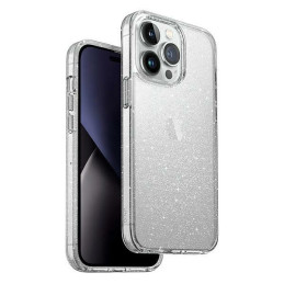 Etui UNIQ LifePro Xtreme do iPhone 14 Pro, przezroczyste z brokatem