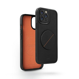 Etui Uniq Novo z podstawką do iPhone 14 Pro, czarne