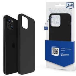 Etui 3MK Silicone Case do iPhone 14 Plus, czarne