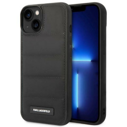 Etui Karl Lagerfeld Puffy Elongated Logo do iPhone 14 Plus, czarne