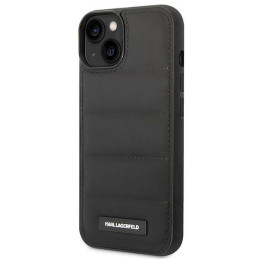 Etui Karl Lagerfeld Puffy Elongated Logo do iPhone 14 Plus, czarne