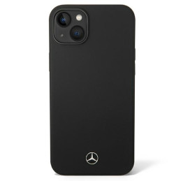 Etui Mercedes Silicone Line do iPhone 14 Plus, czarne