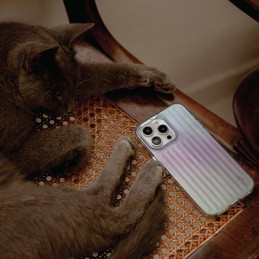 Etui UNIQ Coehl Linear do iPhone 14 Plus, stardust