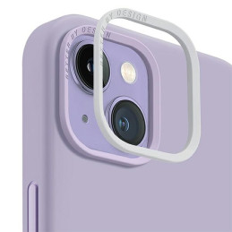 Etui UNIQ Lino do iPhone 14 Plus, lawendowe