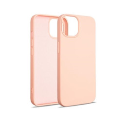 Etui Beline Silicone do iPhone 14 / 13 różowo-złote