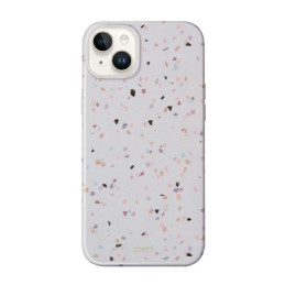Etui UNIQ Coehl Terrazzo do iPhone 14, piaskowe