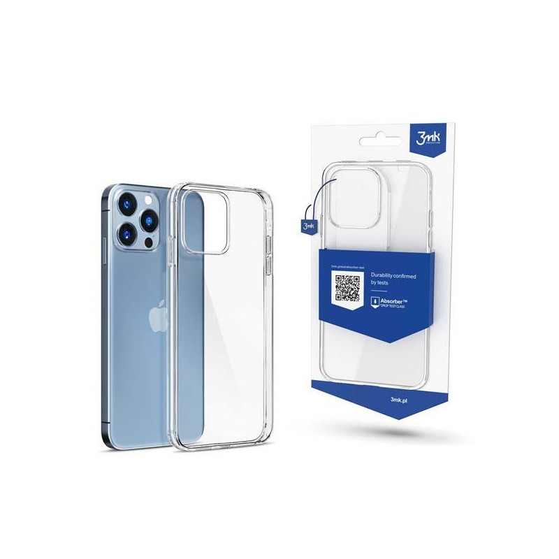 Etui 3MK Clear Case do iPhone 13 Pro Max, przezroczyste