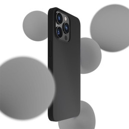Etui 3MK Silicone Case do iPhone 13 Pro Max, czarne