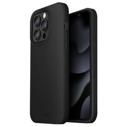 Etui UNIQ Lino do iPhone 13 Pro Max, czarne