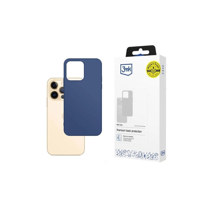 Etui 3MK Matt Case do iPhone 13 Pro, jagoda/blueberry