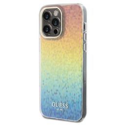 Etui Guess IML Faceted Mirror Disco Iridescent do iPhone 13 Pro / 13, wielokolorowy