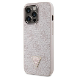 Etui Guess Crossbody 4G Metal Logo do iPhone 13 Pro / 13, różowy/pink