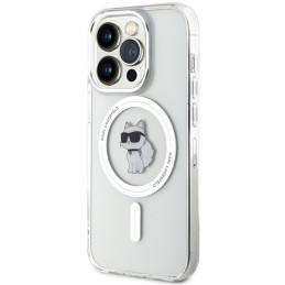 Etui Karl Lagerfeld IML Choupette MagSafe do iPhone 13 Pro / 13, przezroczysty/transparent