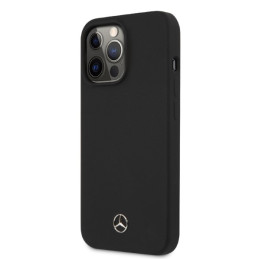 Etui Mercedes Silicone Magsafe do iPhone 13 Pro / 13, czarne