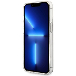 Zestaw Guess 4G Print MagSafe Etui + Ładowarka do iPhone 13 Pro, brązowy/brown