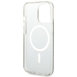Zestaw Guess 4G Print MagSafe Etui + Ładowarka do iPhone 13 Pro, brązowy/brown