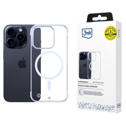 Ultralekkie etui 3MK Just20g MagCase do iPhone 13 Pro, przezroczyste