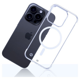 Ultralekkie etui 3MK Just20g MagCase do iPhone 13 Pro, przezroczyste