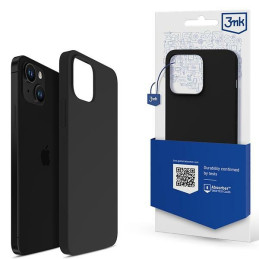 Etui 3MK Silicone Case do iPhone 13 mini, czarne