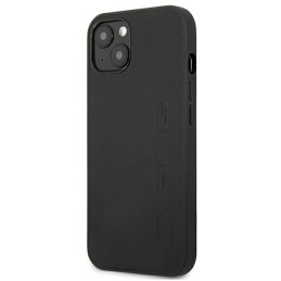 Etui AMG Leather Hot Stamped do iPhone 13 mini, czarne