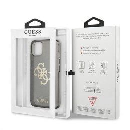 Etui Guess 4G Big Logo do iPhone 13 mini, czarne