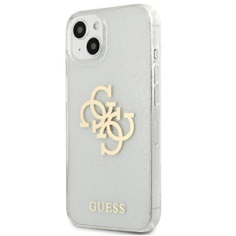 Etui Guess 4G Big Logo do iPhone 13 mini, transparent