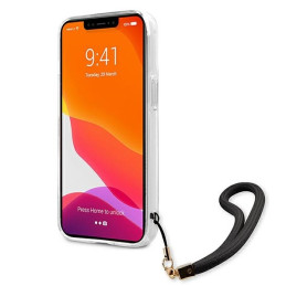 Etui Guess Camo Strap Collection do iPhone 13, czarne